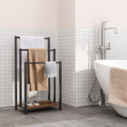 HOOBRO 3-Tier Free Standing Towel Rack with Shelf