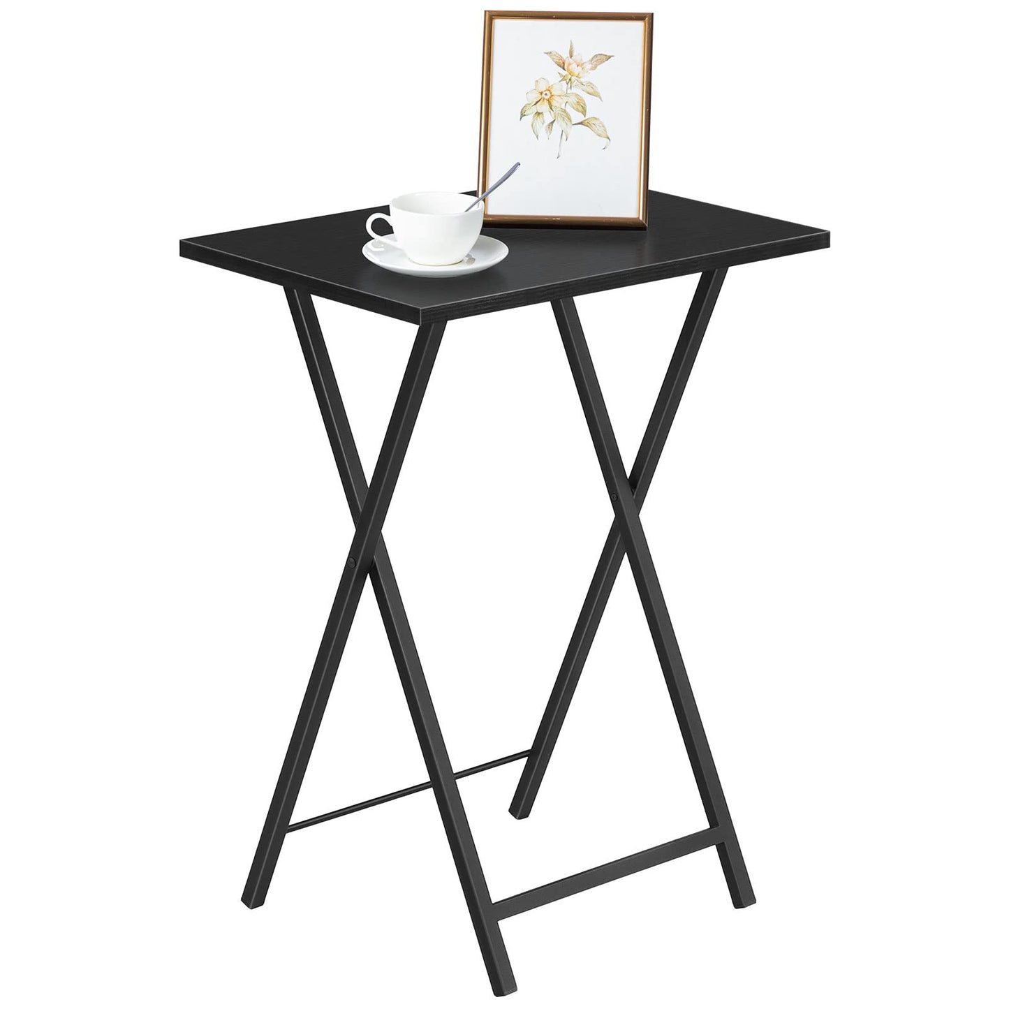 HOOBRO Folding TV Tray Table for Small Space / 2PICS