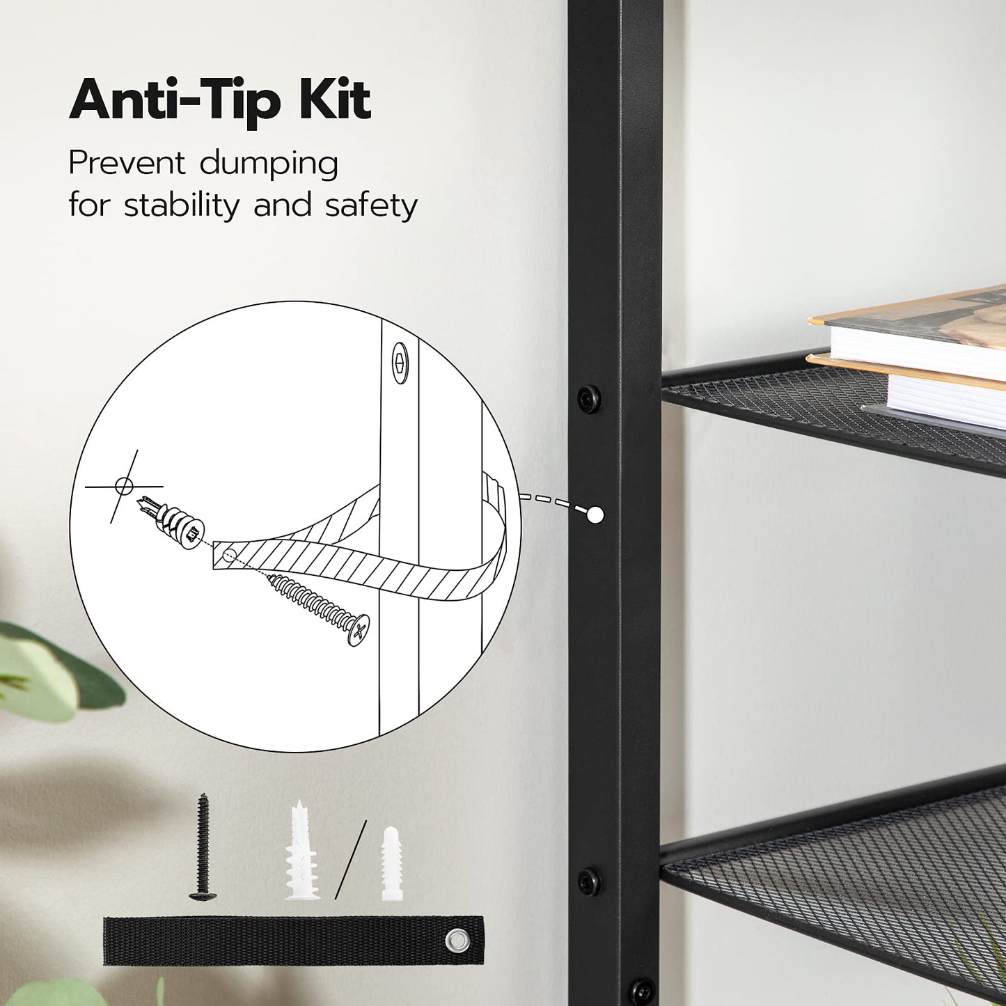 HOOBRO 8-Tier Narrow Shoe Rack & Shoe Storage Organizer
