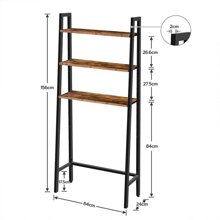 HOOBRO Over the Toilet Storage, 3 Tier Over Toilet Bathroom Organizer with Adjustable Feet, Industrial Multi-Functional Toilet Rack, Bathroom Storage Organizer, Easy to Assemble
