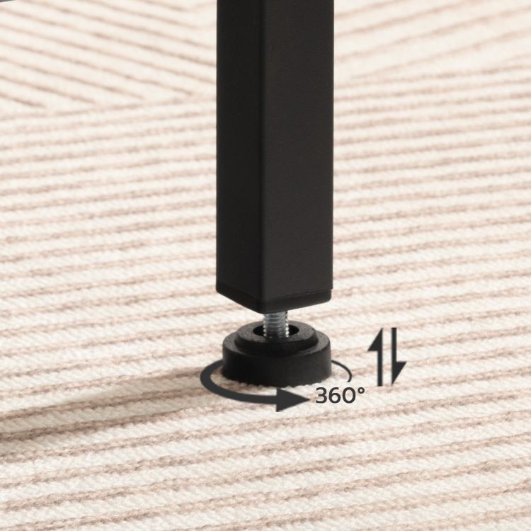 HOOBRO Console Table, Sofa Table with Support Bar, Hallway Entrance Table for Living Room, Entryway, Corridor, Sturdy, Easy Assembly, Wood Look Accent Table