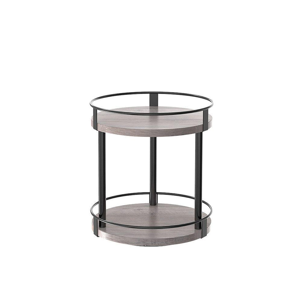 HOOBRO Lazy Susan Organizer, Rotating Spice Rack,Turntable Spice Holder, for Kitchen Countertop and Cabinet, Greige