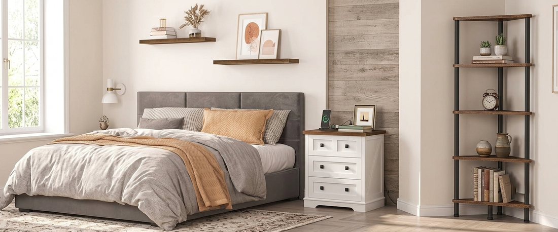 small bedroom storage ideas with space saving furniture