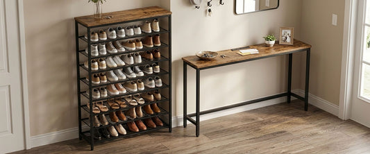 How Can You Maximize Shoe Storage in a Small Entryway?
