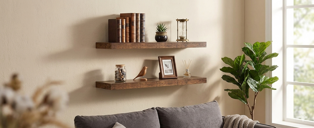 Why Leave Your Walls Empty When Floating Shelves Can Transform Every Room?