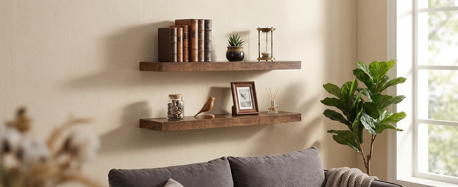 Why Leave Your Walls Empty When Floating Shelves Can Transform Every Room?