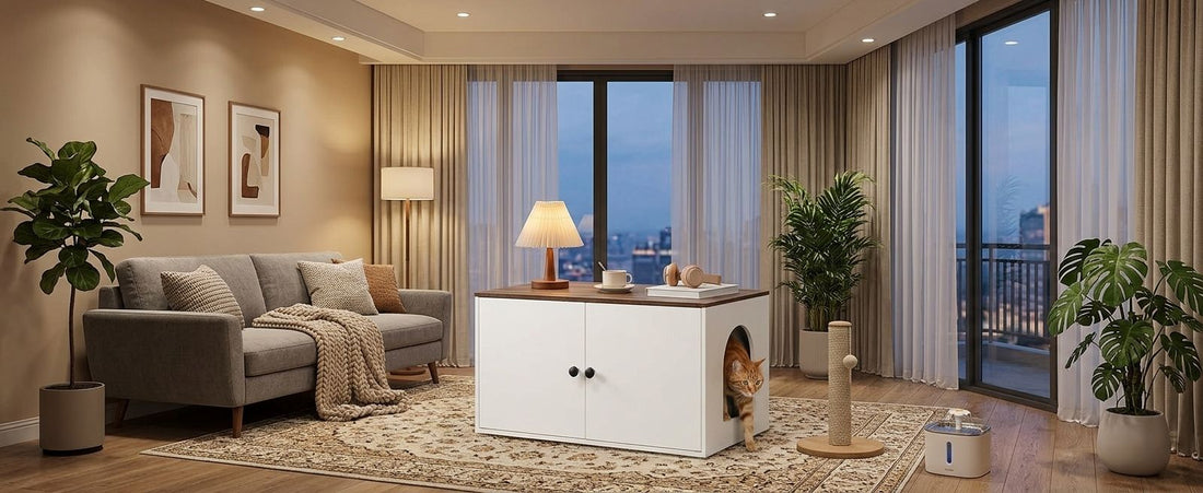 How to Hide a Cat Litter Box: 9 Stylish Ideas for a Cleaner Home