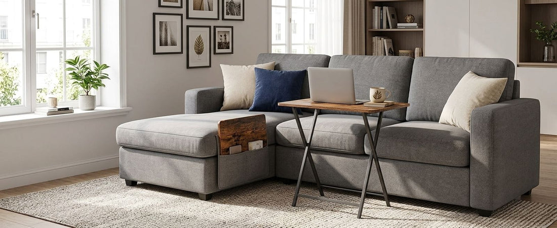 How to Use a Folding C Table to Maximize Small-Space Living