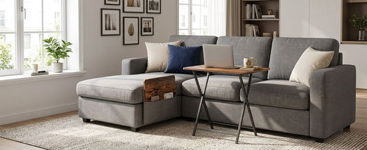 How to Use a Folding C Table to Maximize Small-Space Living