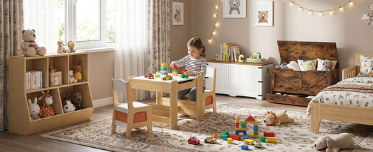 How to Organize a Small Kids Room with Smart Storage Furniture?
