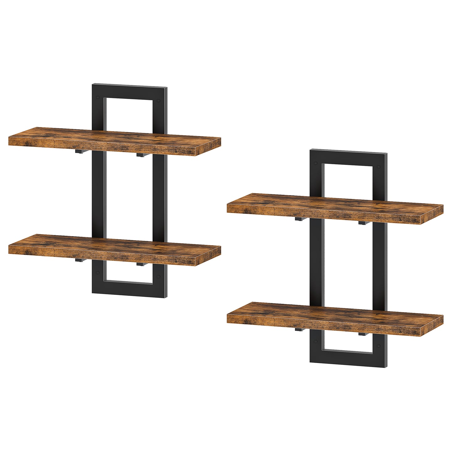 HOOBRO 15-inch Wall-Mounted Shelf /2PICS