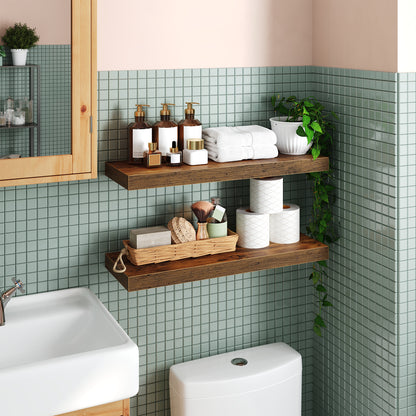 HOOBRO 23.6-inch Wall-Mounted Shelf  / 2PICS