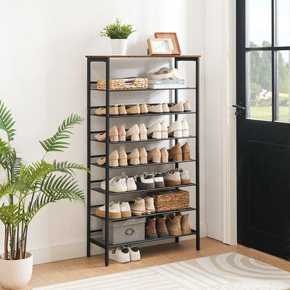 HOOBRO 29.5-inch 8-Tier Large Capacity Shoe Racks