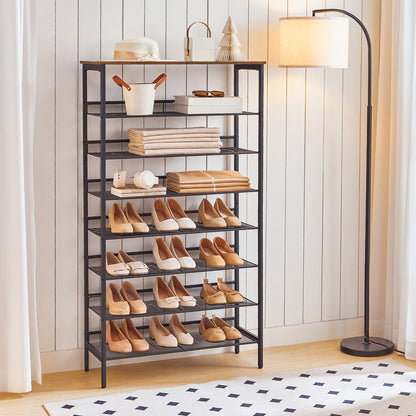 HOOBRO 29.5-inch 8-Tier Large Capacity Shoe Racks
