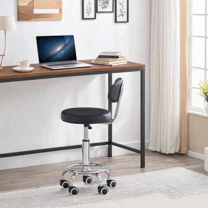 HOOBRO Height-Adjustable 360?? Swivel Chair with Charging Station