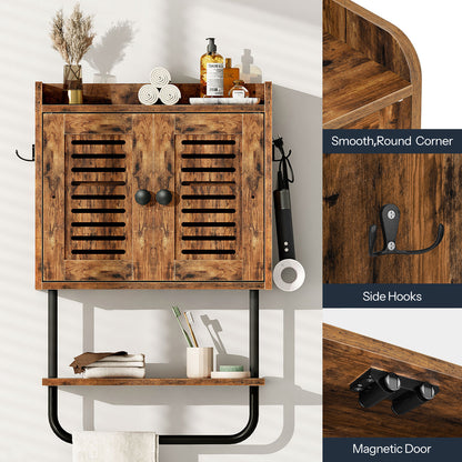 HOOBRO Double Doors Bathroom Wall Medicine Cabinet