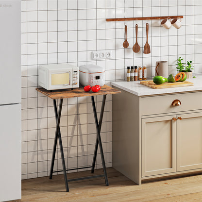 HOOBRO Folding TV Tray Table for Small Space / 2PICS