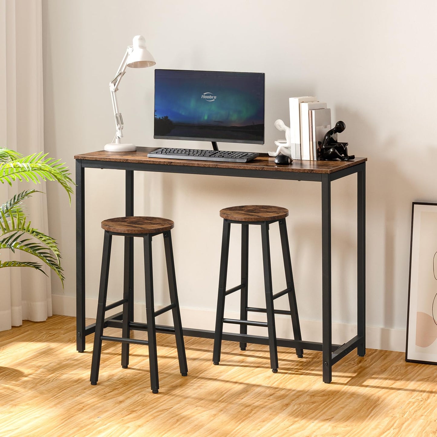 HOOBRO 24.8-inch Bar Stool for Kitchen Island / 2 PICS