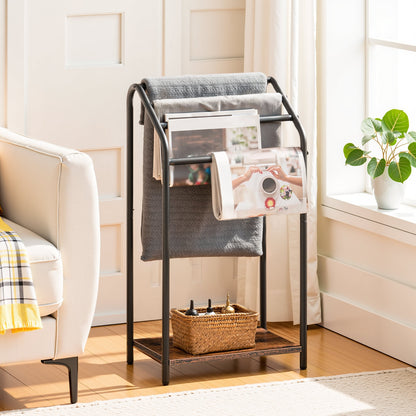 HOOBRO 4-Tier Freestanding Towel Rack