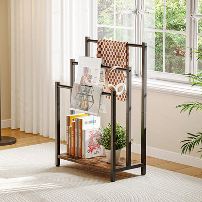 HOOBRO 3-Tier Free Standing Towel Rack with Shelf