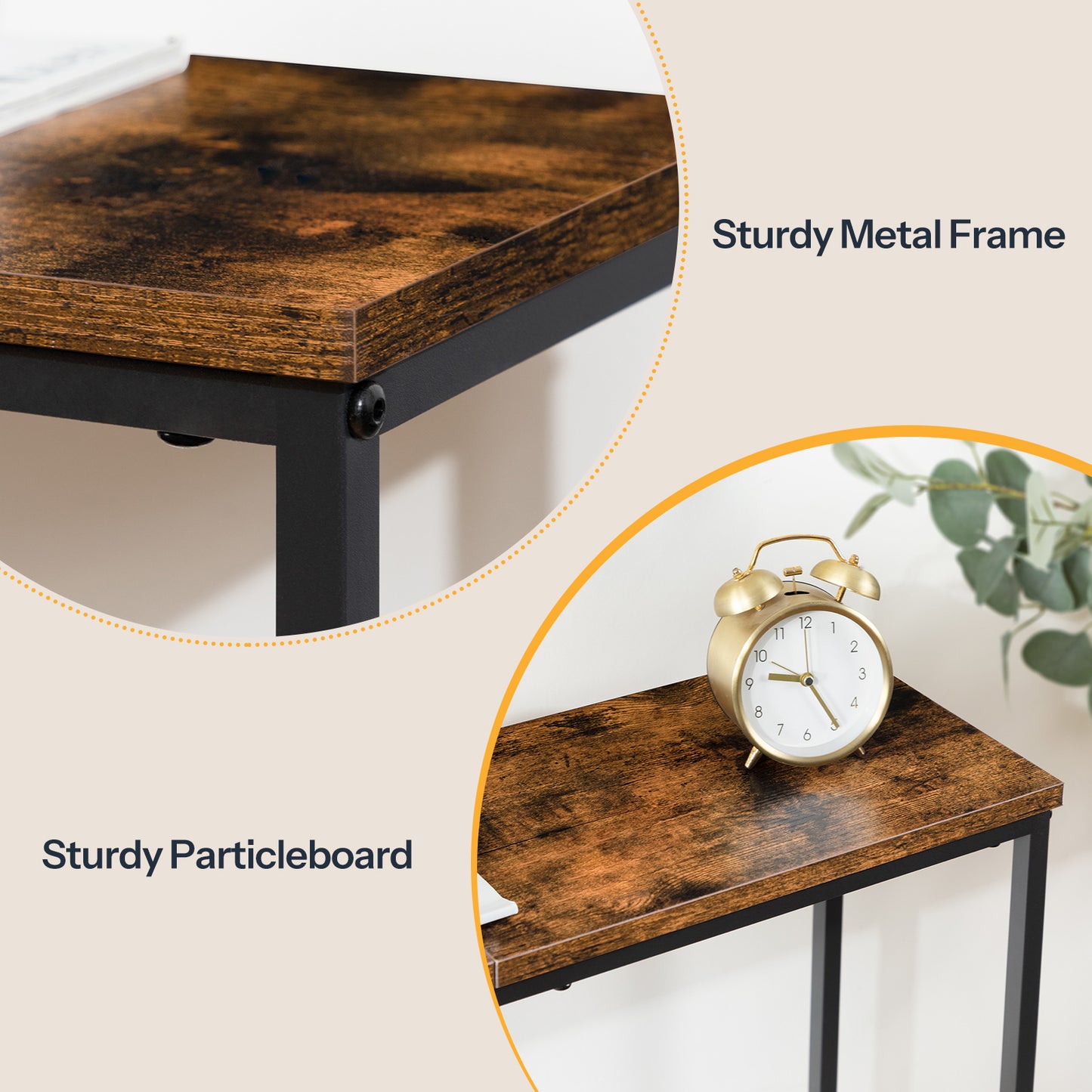 HOOBRO 29.5-inch Narrow Console Table