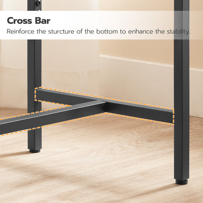 HOOBRO Console Table with Charging Station
