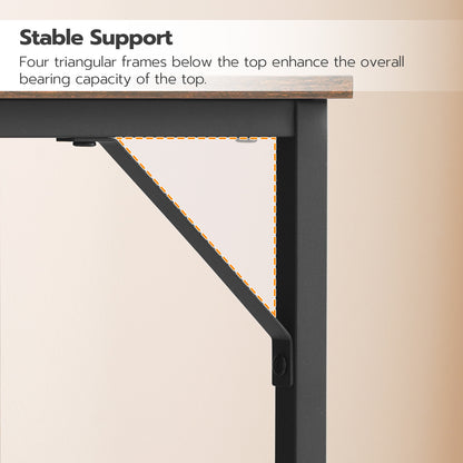 HOOBRO Console Table with Charging Station