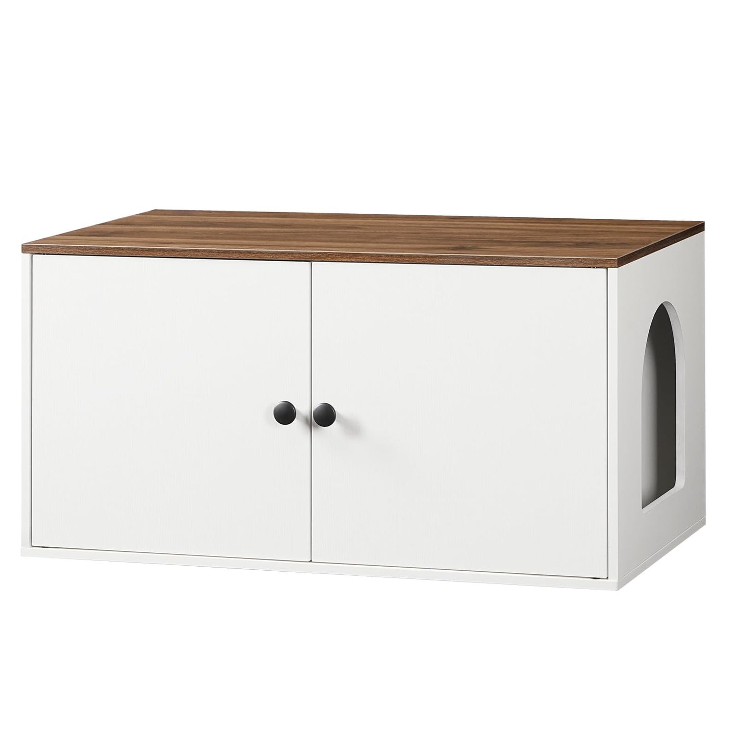 HOOBRO Hidden Cat Litter Box Enclosure with Side Entry