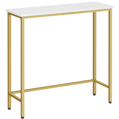 HOOBRO 29.5-inch Gold Small Entryway Table