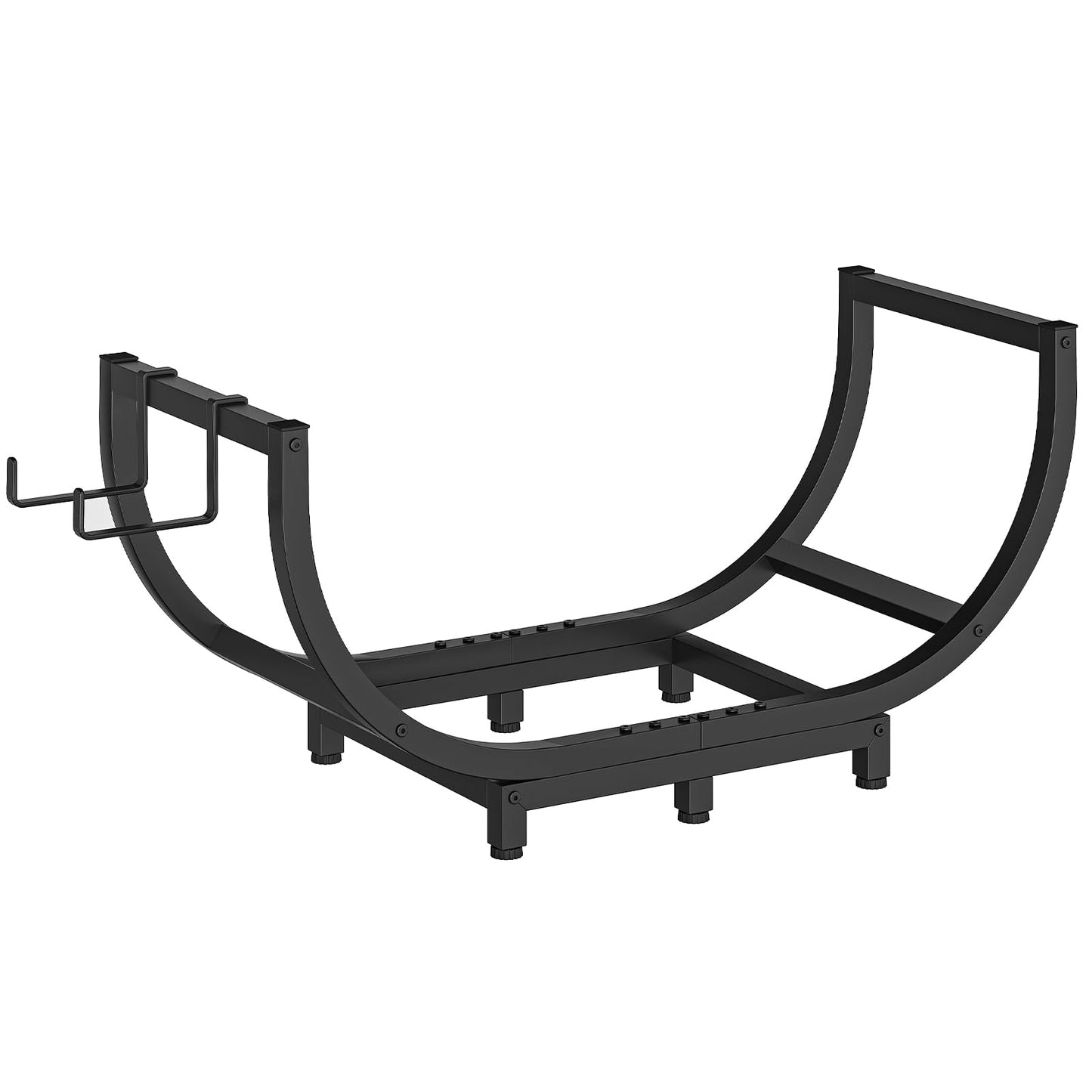 HOOBRO 32.3-inch Firewood Rack for Indoor Outdoor
