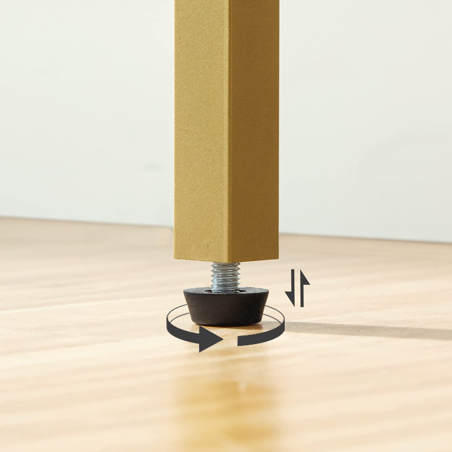 HOOBRO 29.5-inch Gold Small Entryway Table