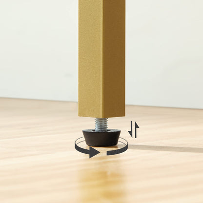 HOOBRO 29.5-inch Gold Small Entryway Table