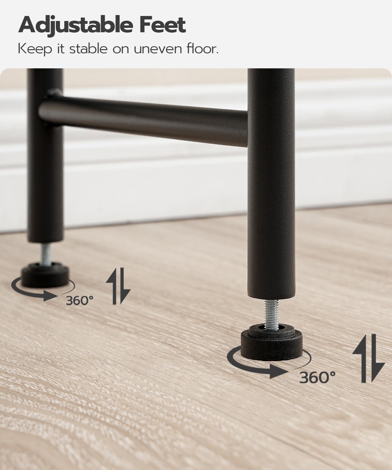 HOOBRO 3-Tier Bathroom Organizer Shelf Over The Toilet Storage