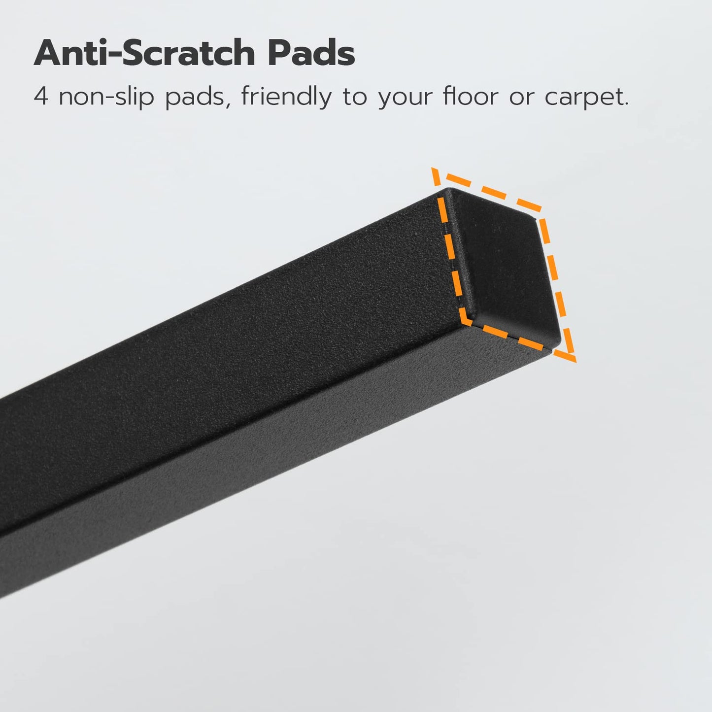 HOOBRO Retro Brown Kitchen Bar Stool with Footrest / 2 PICS