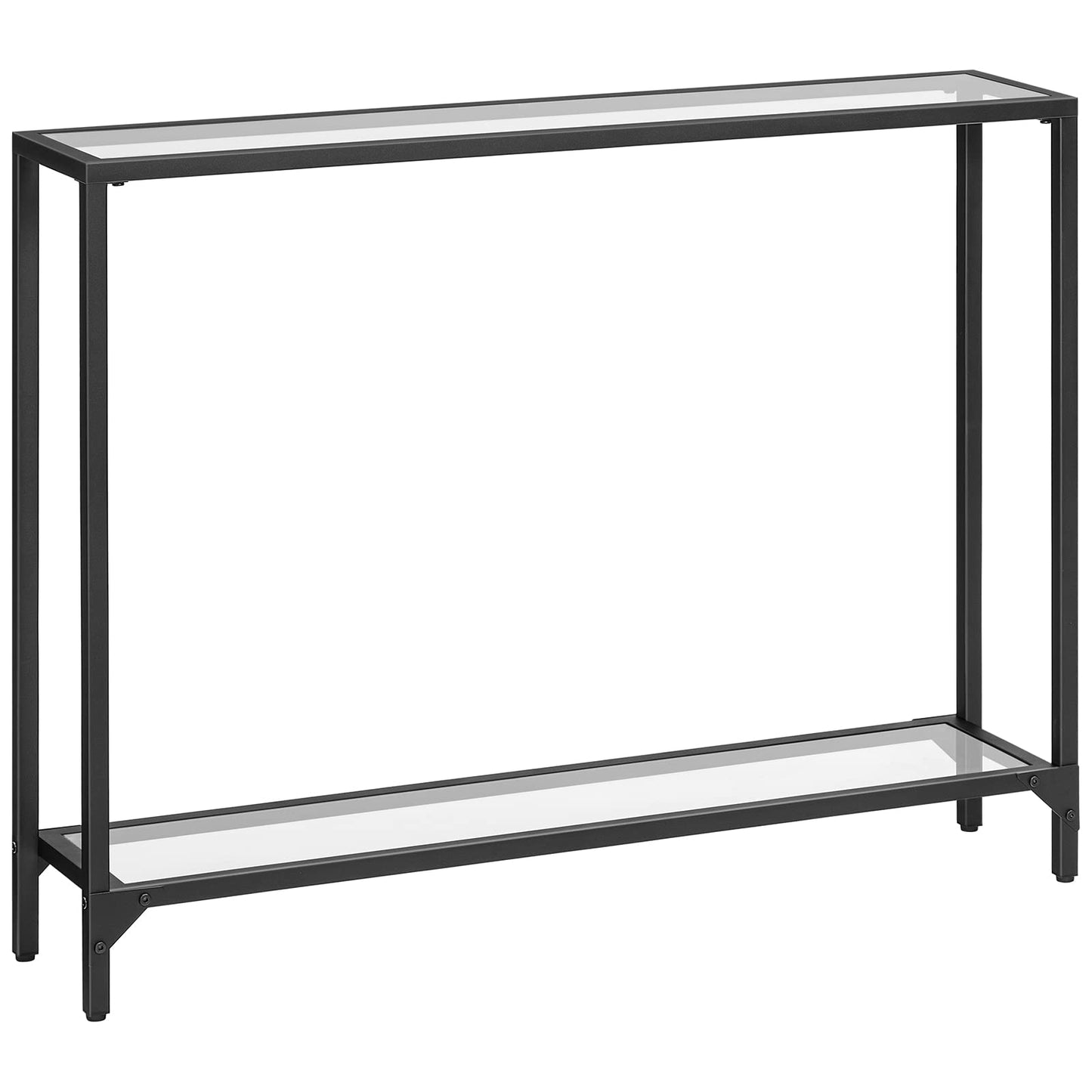 HOOBRO 39.4 inch Metal Frame Entryway Console Table