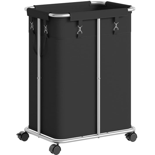 HOOBRO 170L(45 Gallons) Laundry Basket with Wheels