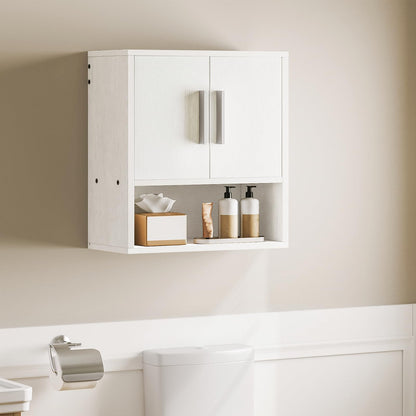 HOOBRO Bathroom Wall Cabinet & Medicine Cabinet with Adjustable Shelf