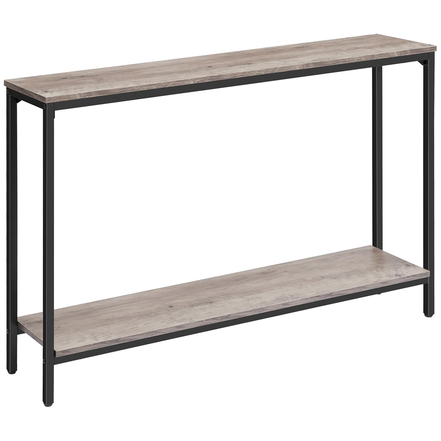 HOOBRO Narrow Console Table with Shelf for Entryway