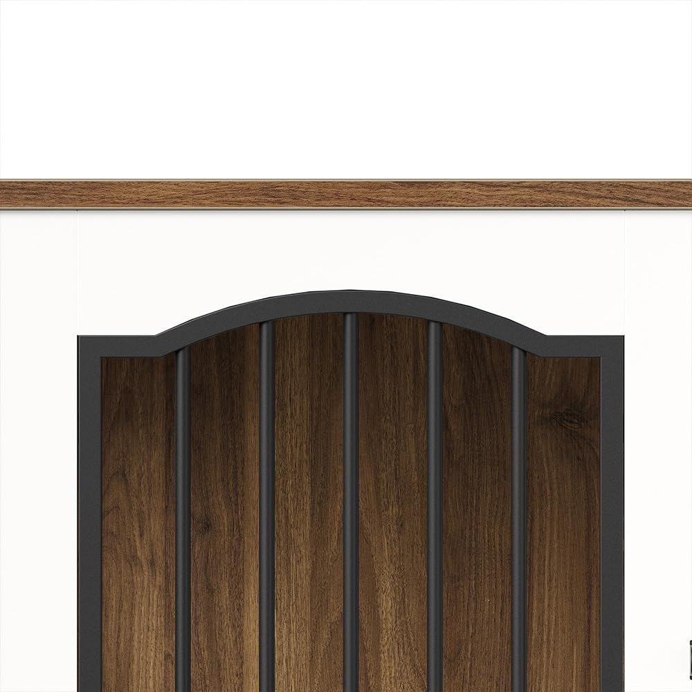 HOOBRO 39.4 inch Dog Crate Furniture with 3 Doors