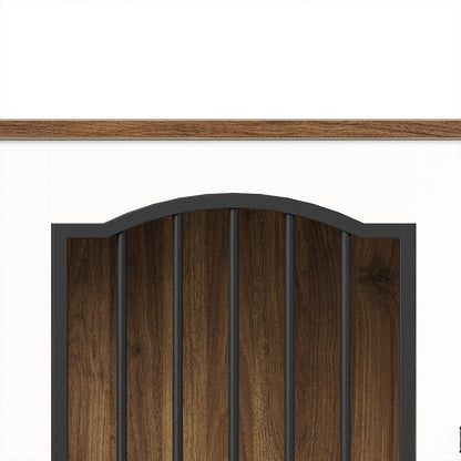 HOOBRO 39.4 inch Dog Crate Furniture with 3 Doors