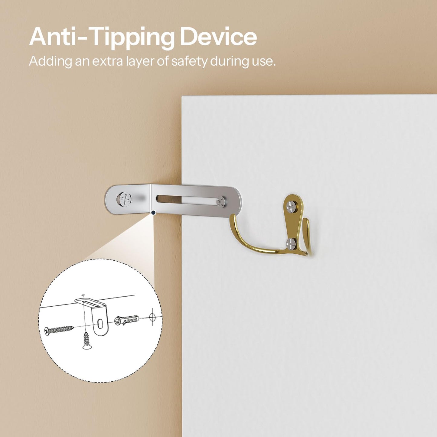 HOOBRO 10-Tier Wooden Shoe Rack Organizer with Cubbies & Fabric Drawer