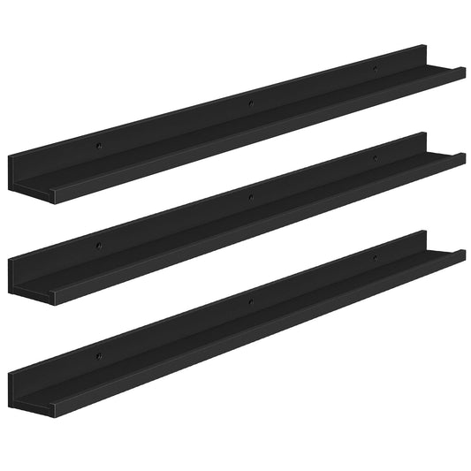 HOOBRO Floating Shelves, Wall Shelf Set of 3, 35.4 Inches Hanging Shelf