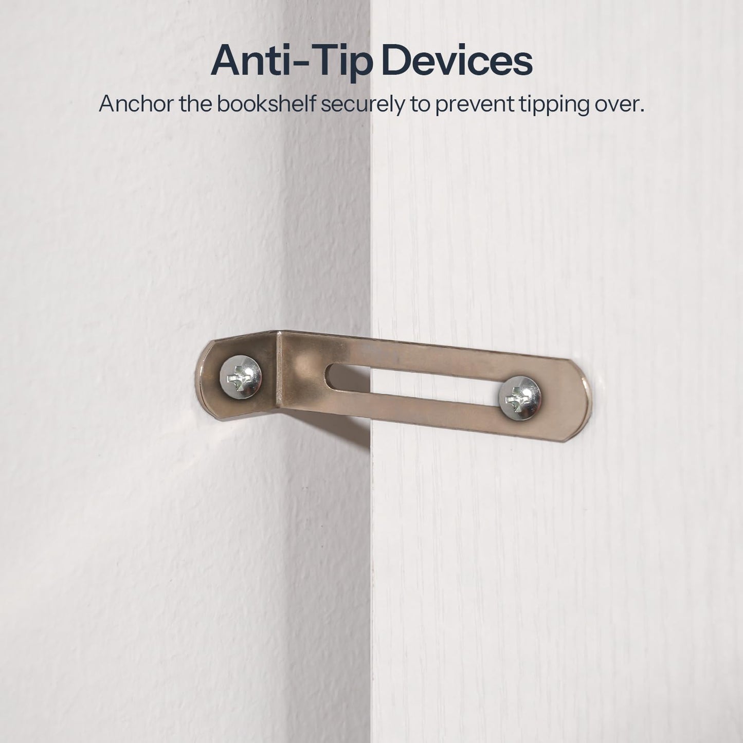 HOOBRO 9-tier Wooden L-Shaped Corner Bookshelf with Baffles