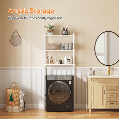 HOOBRO 3-Tier Bathroom Organizer Shelf Over The Toilet Storage