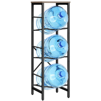 HOOBRO 3-Tier 5-Gallon Water Bottle Rack