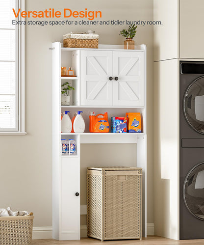 HOOBRO Farmhouse Over The Toilet Storage Cabinet