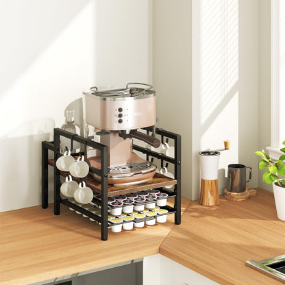 HOOBRO K-Cup Coffee Capsule Holder with Cup Holder