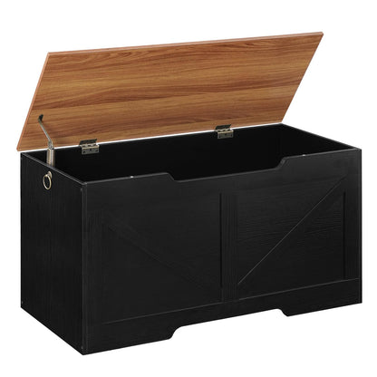 HOOBRO 39.4-inch Vintage Wooden Storage Box