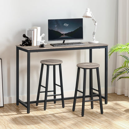 HOOBRO Greige 25.8-inch Bar Stool / 2PICS