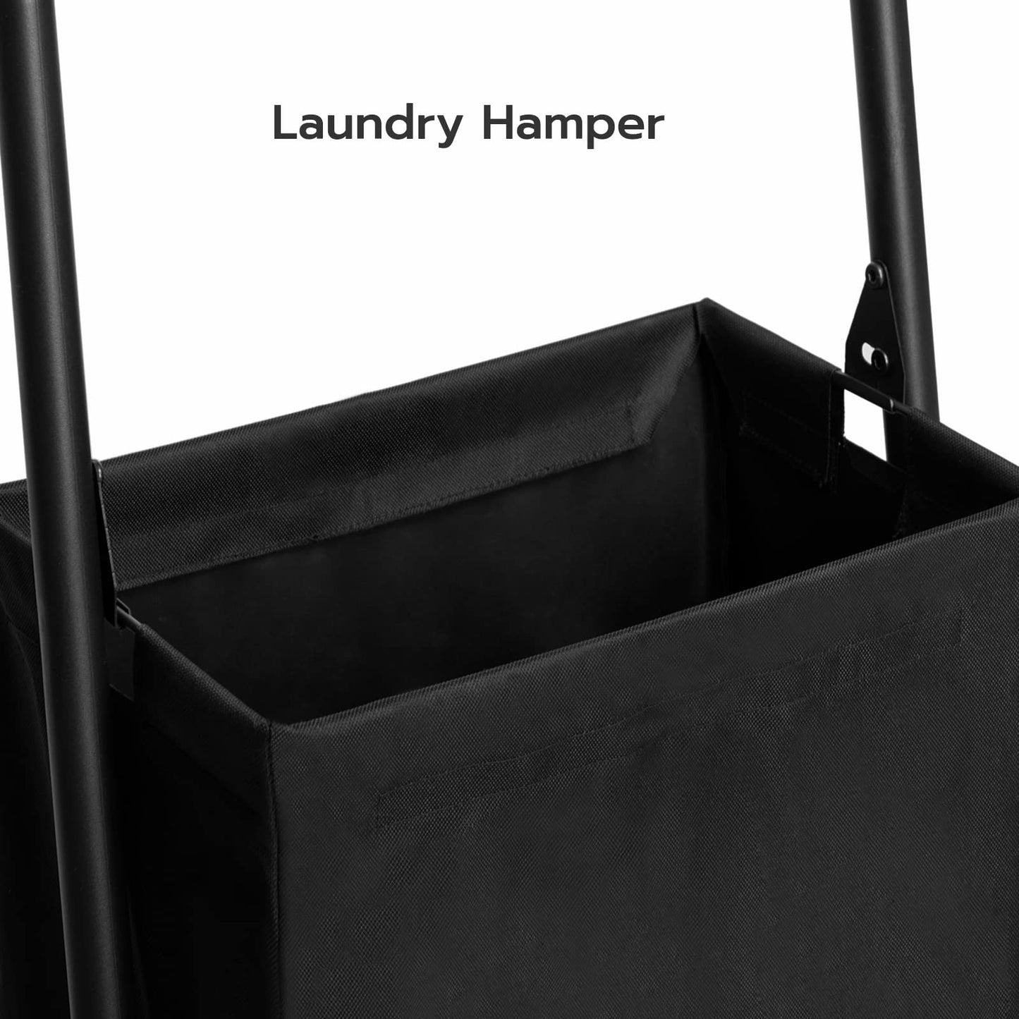 HOOBRO Blanket Ladder Rack with Basket & Hooks